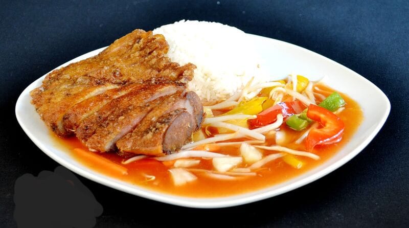 Gericht 5 Ente Wok Oberhausen